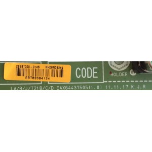 MAIN / LG EBT62064124 / EAX64437505(1.0) / MODELO 47LS4600-UA.AUSZLHR / PANEL LC470EUE(SE)(R1)